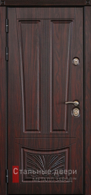 Стальная дверь Утеплённая дверь №32 с отделкой МДФ ПВХ