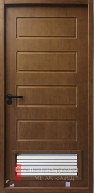 Стальная дверь Дверь в котельную №31 с отделкой МДФ ПВХ
