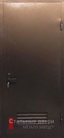 Стальная дверь Дверь в котельную №18 с отделкой Нитроэмаль