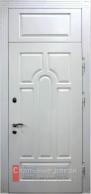 Стальная дверь С фрамугой №26 с отделкой МДФ ПВХ